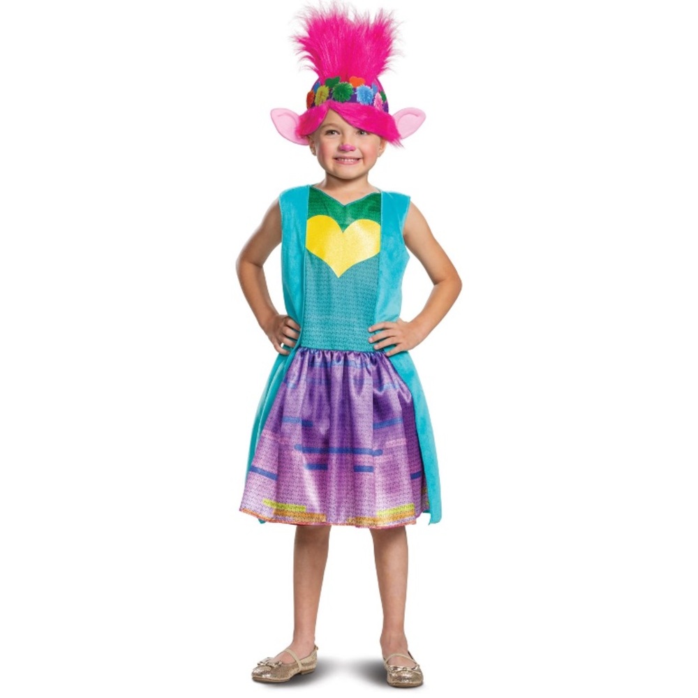 Poppy Rainbow Deluxe Child Costume